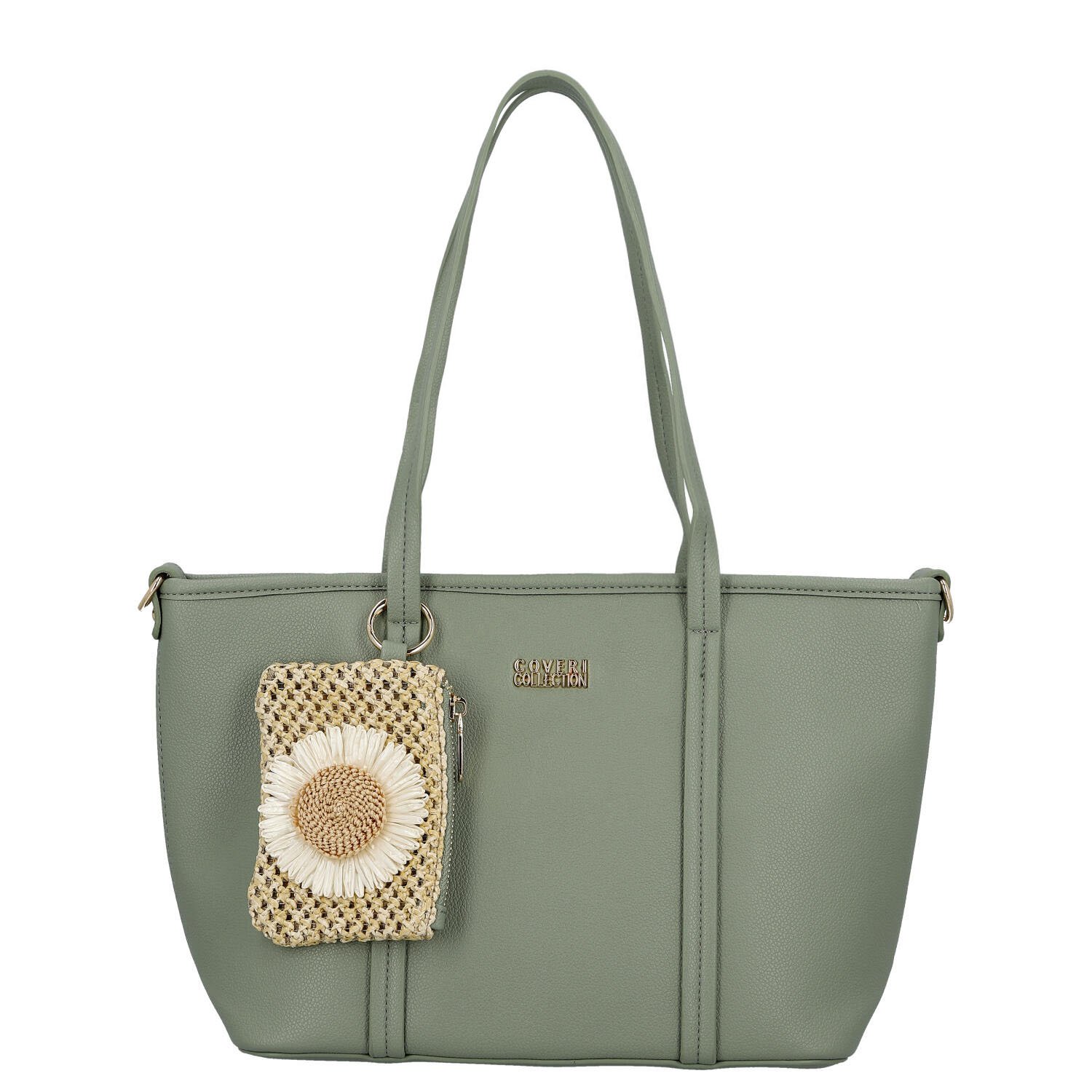 Dámská kabelka na rameno zelená - Coveri Violka