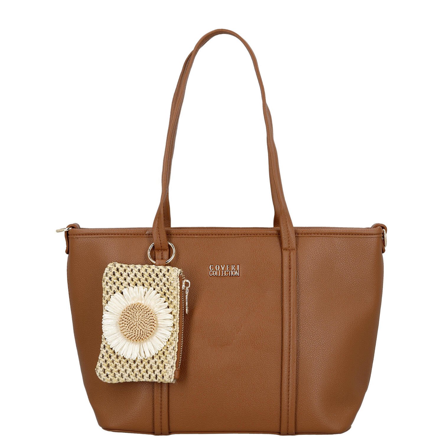 Dámská kabelka na rameno hnědá - Coveri Violka