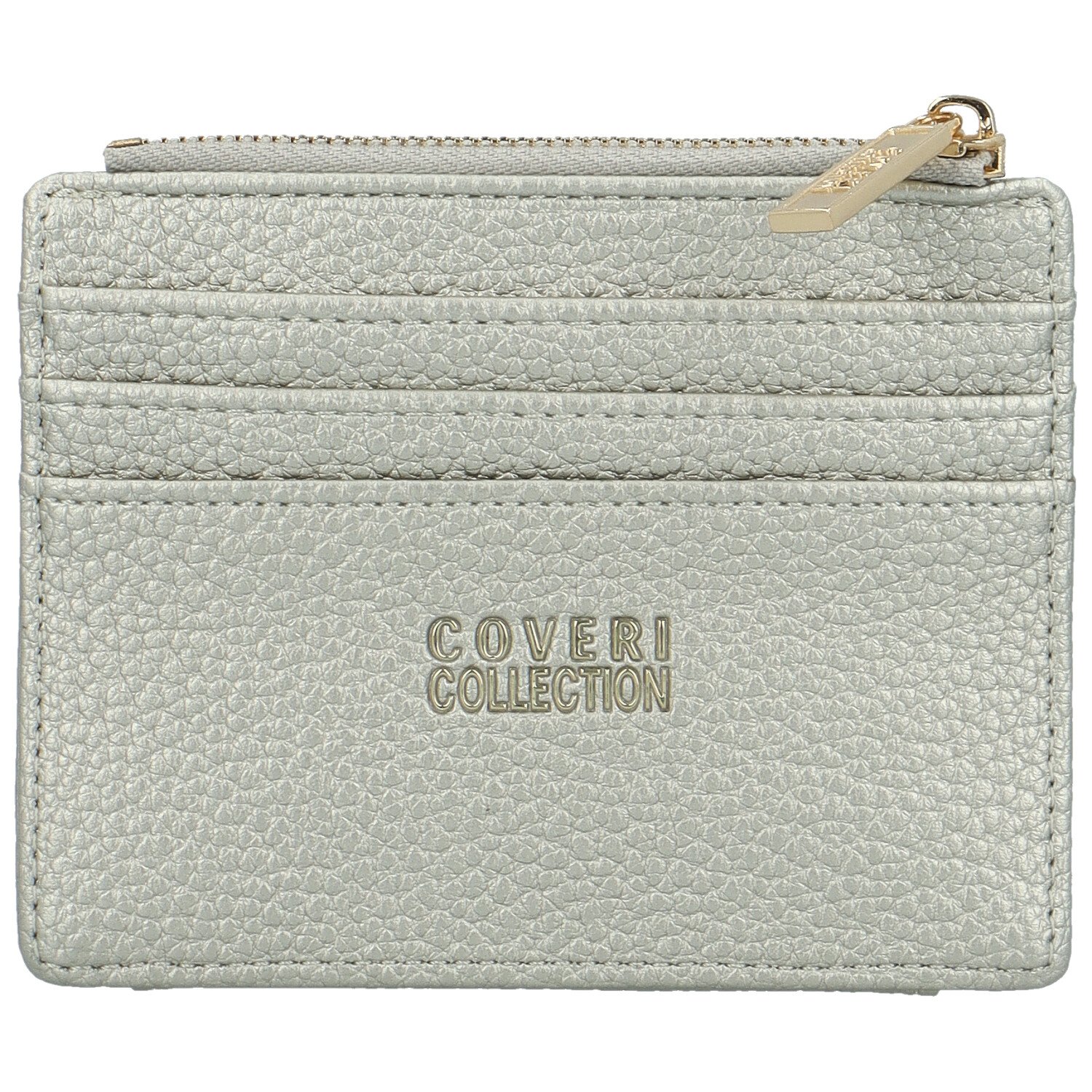 Dámská dokladovka stříbrná - Coveri Vitolla