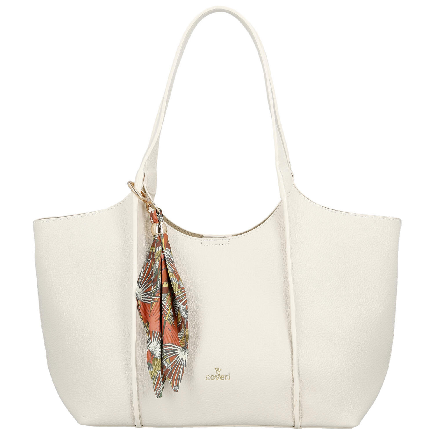 Dámská kabelka na rameno krémová - Coveri Blissa