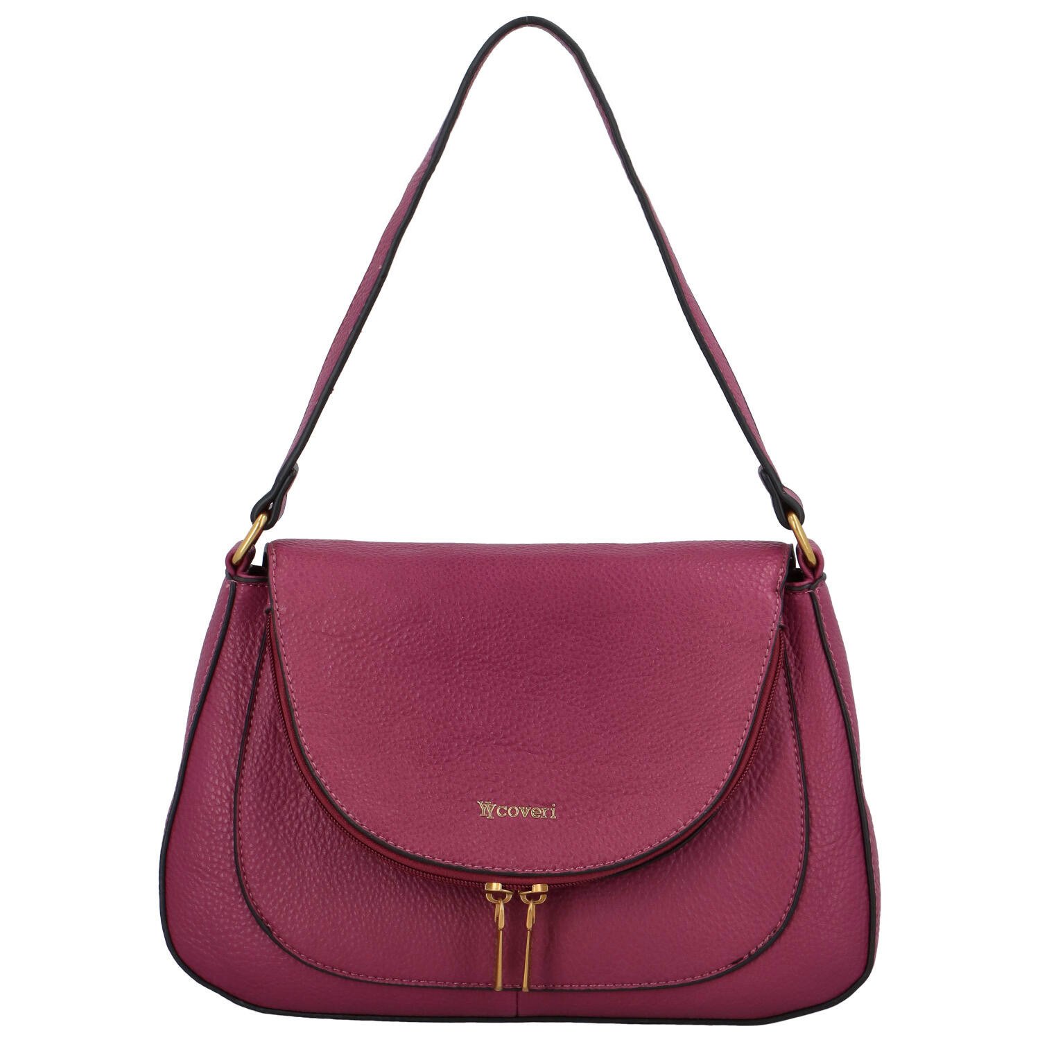 Dámská crossbody kabelka/taška vínová - Coveri Desirée