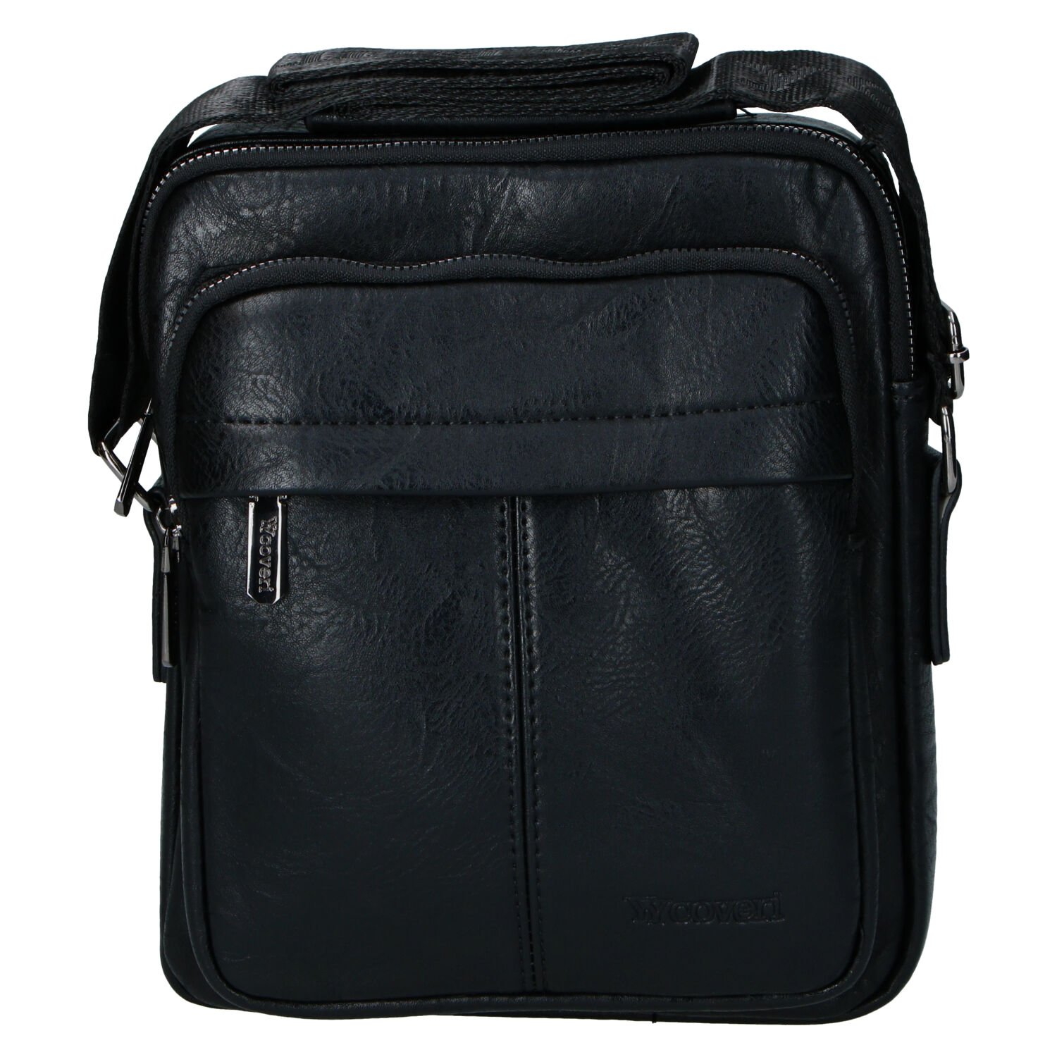 Pánská crossbody taška černá - Coveri Kyril