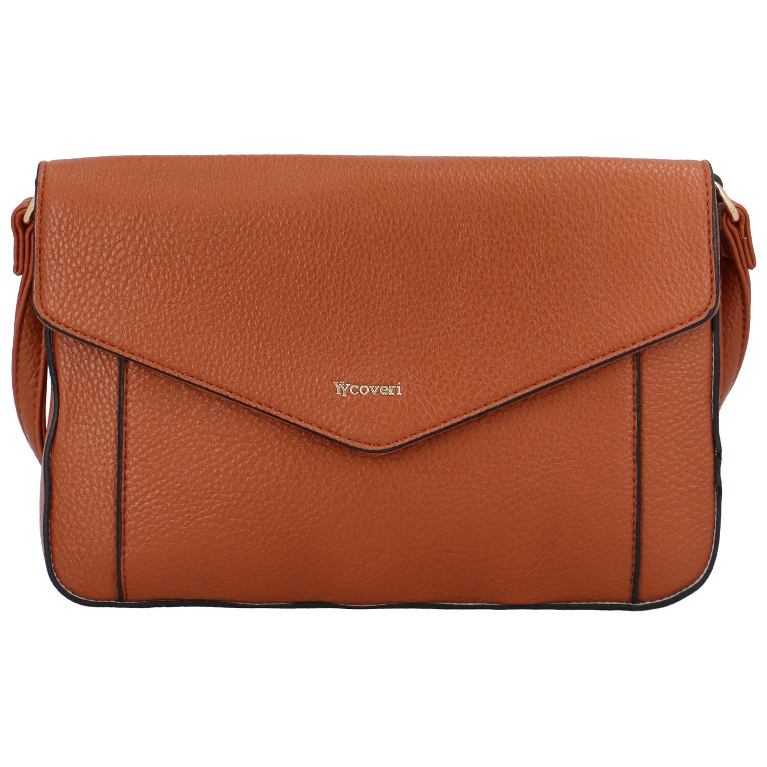 Dámska crossbody kabelka hnědá - Coveri Leonada