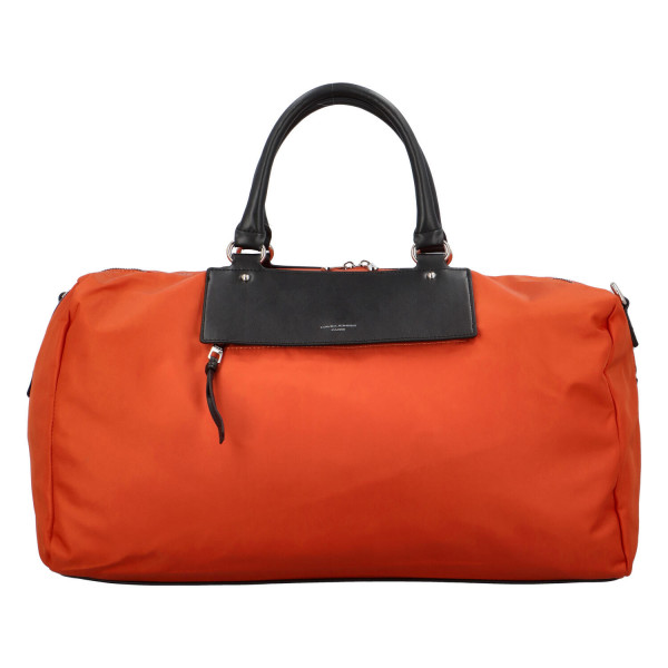 Dámská cestovní taška oranžová - David Jones Jessica