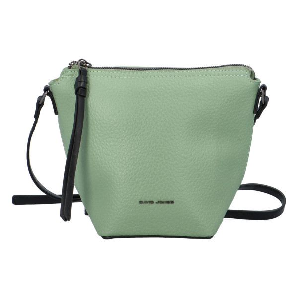 Dámská crossbody kabelka světle zelená - David Jones Emily