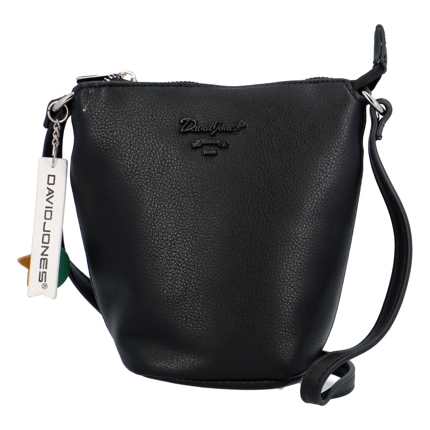 Dámská crossbody kabelka černá - David Jones Valerie