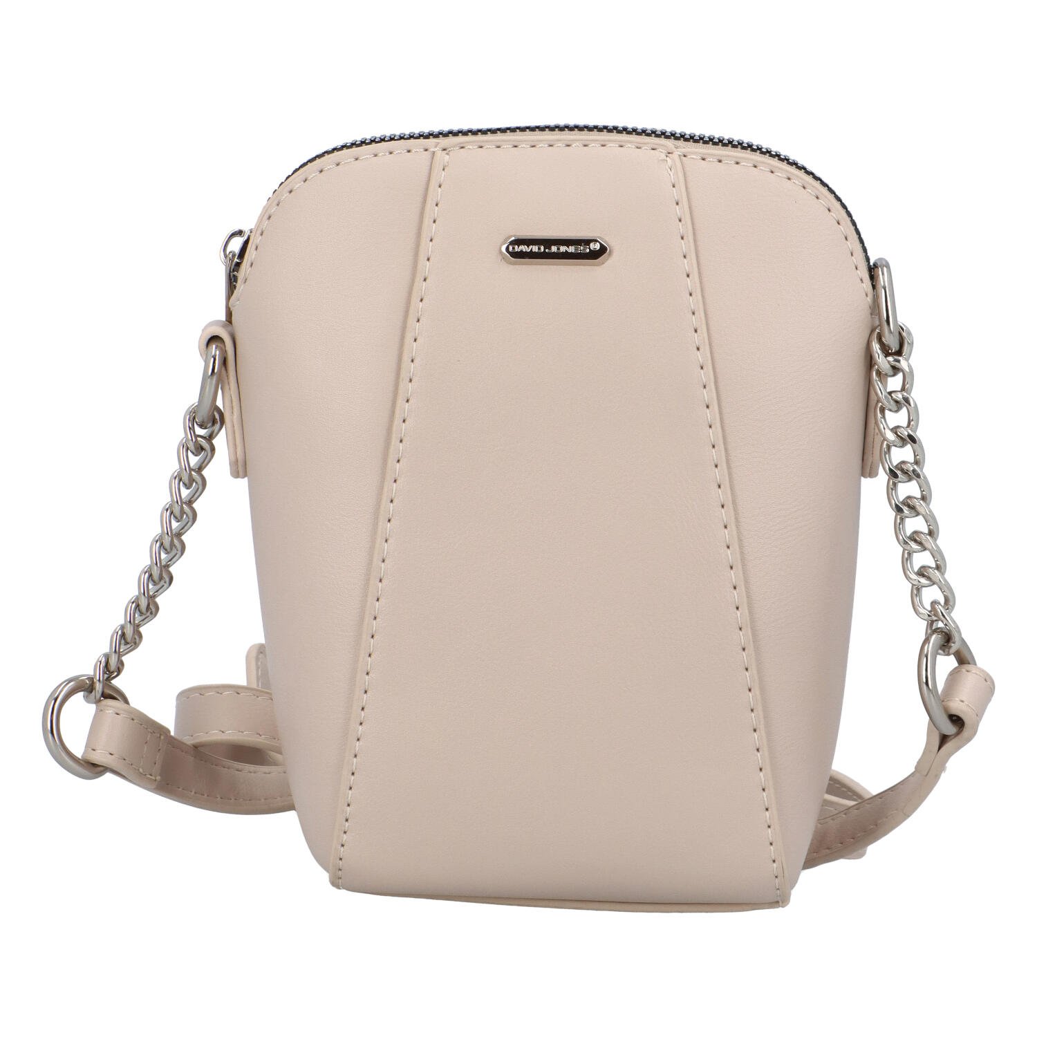 Dámská crossbody kabelka béžová - David Jones Nitza