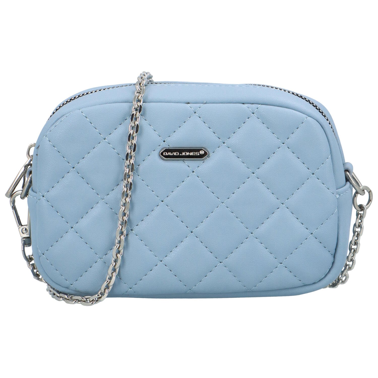 Dámská crossbody kabelka světle modrá - David Jones Audrey