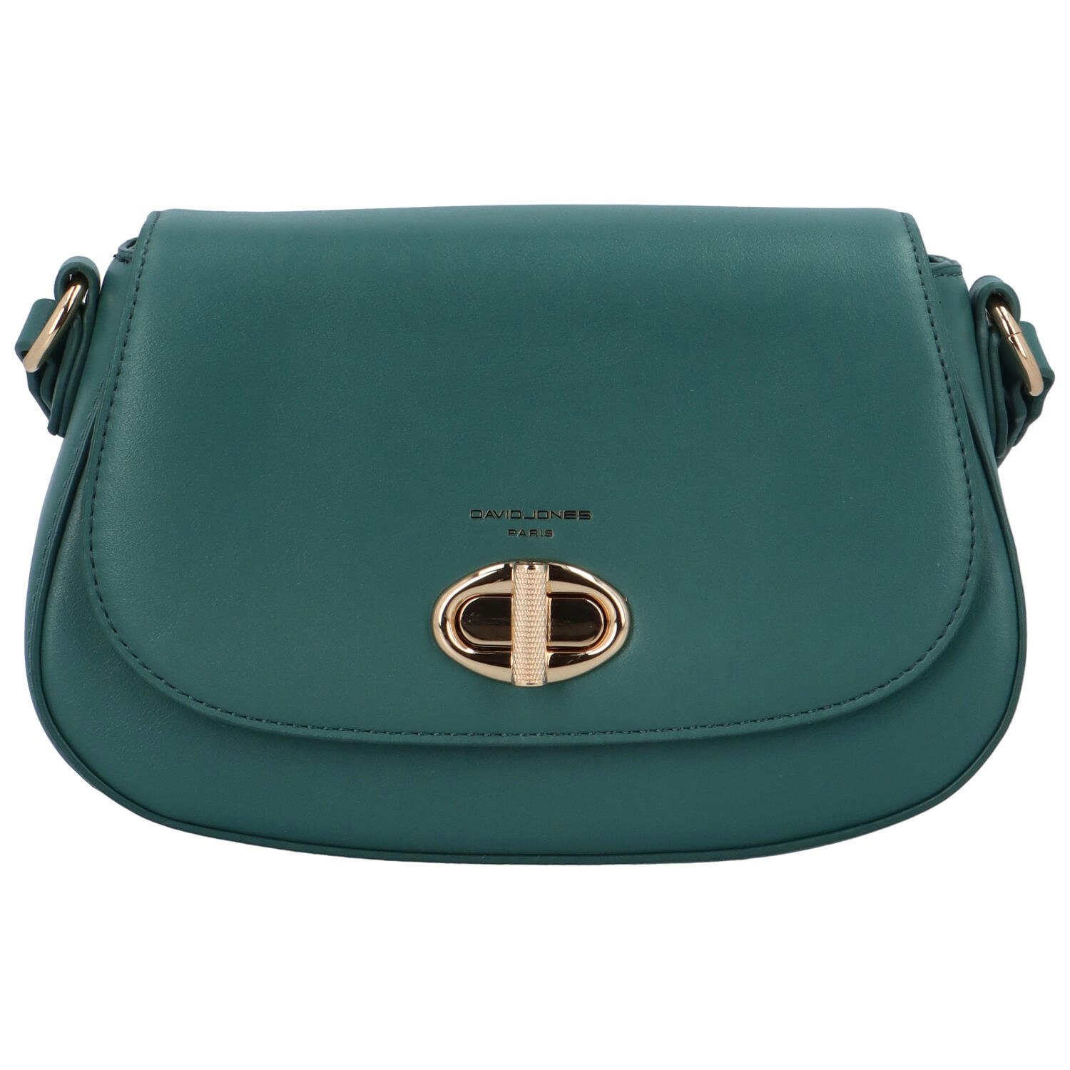 Dámská crossbody kabelka tyrkysově zelená - David Jones Ima