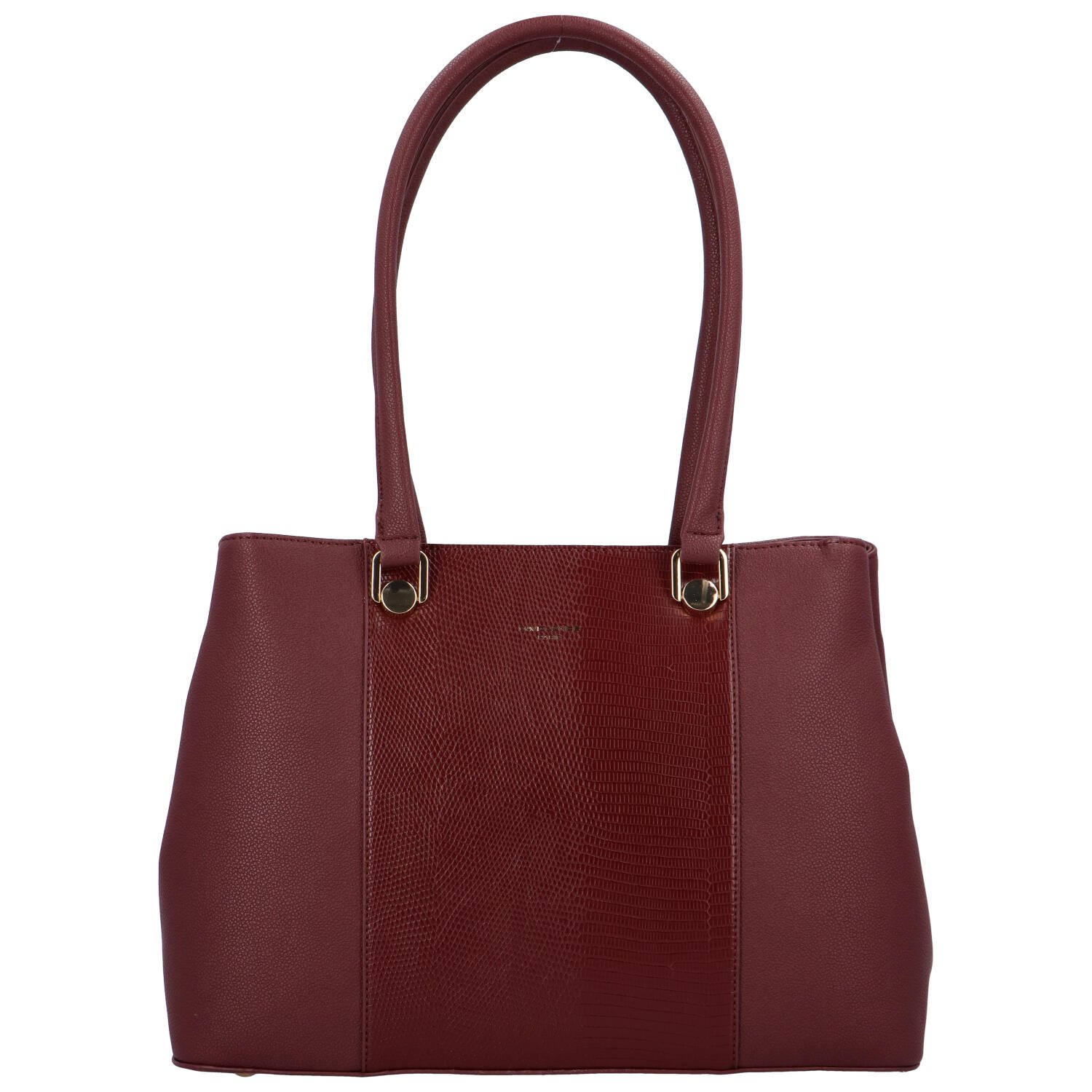 Dámská kabelka přes rameno vínová - David Jones Reti