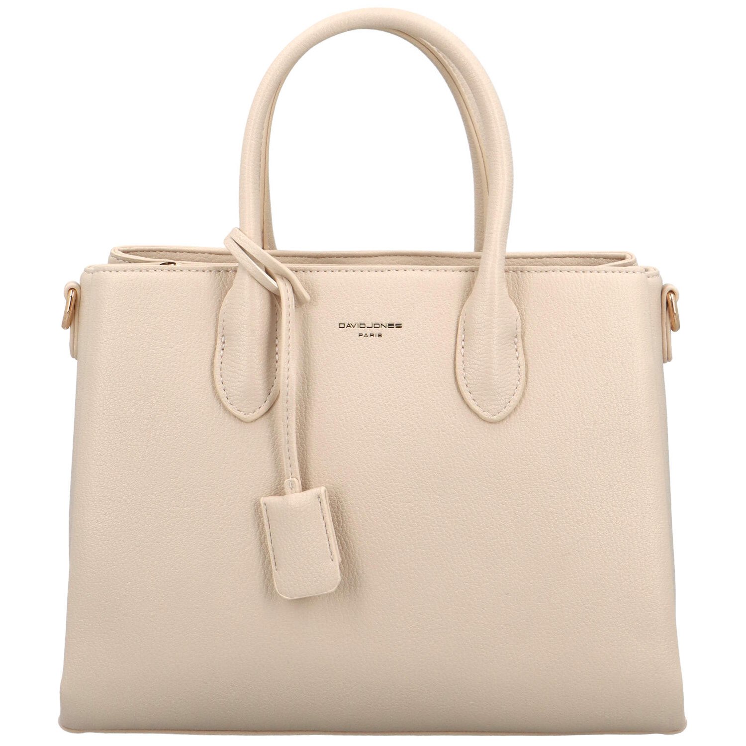 Dámská kabelka do ruky krémová - David Jones Seanah 