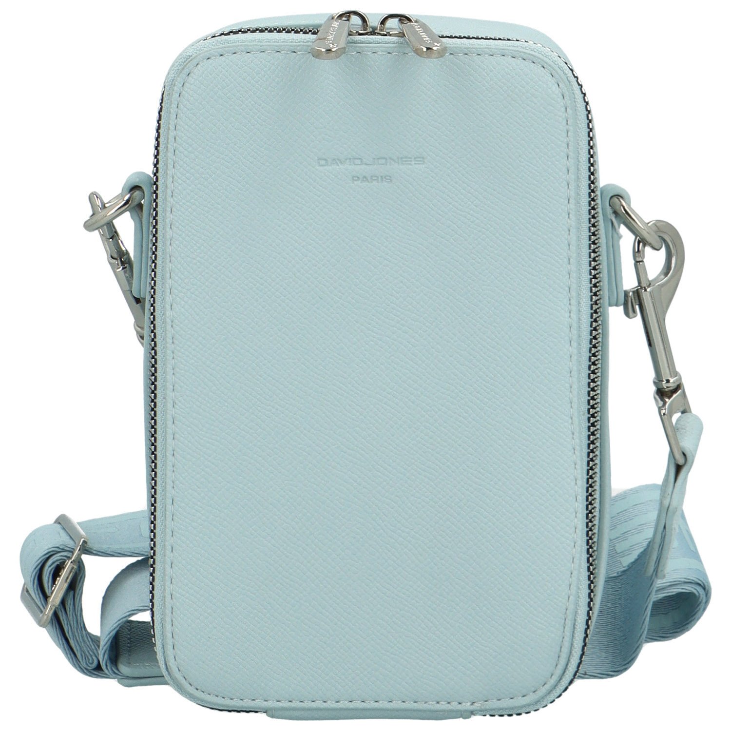 Dámská crossbody kabelka světle modrá - David Jones Perzida