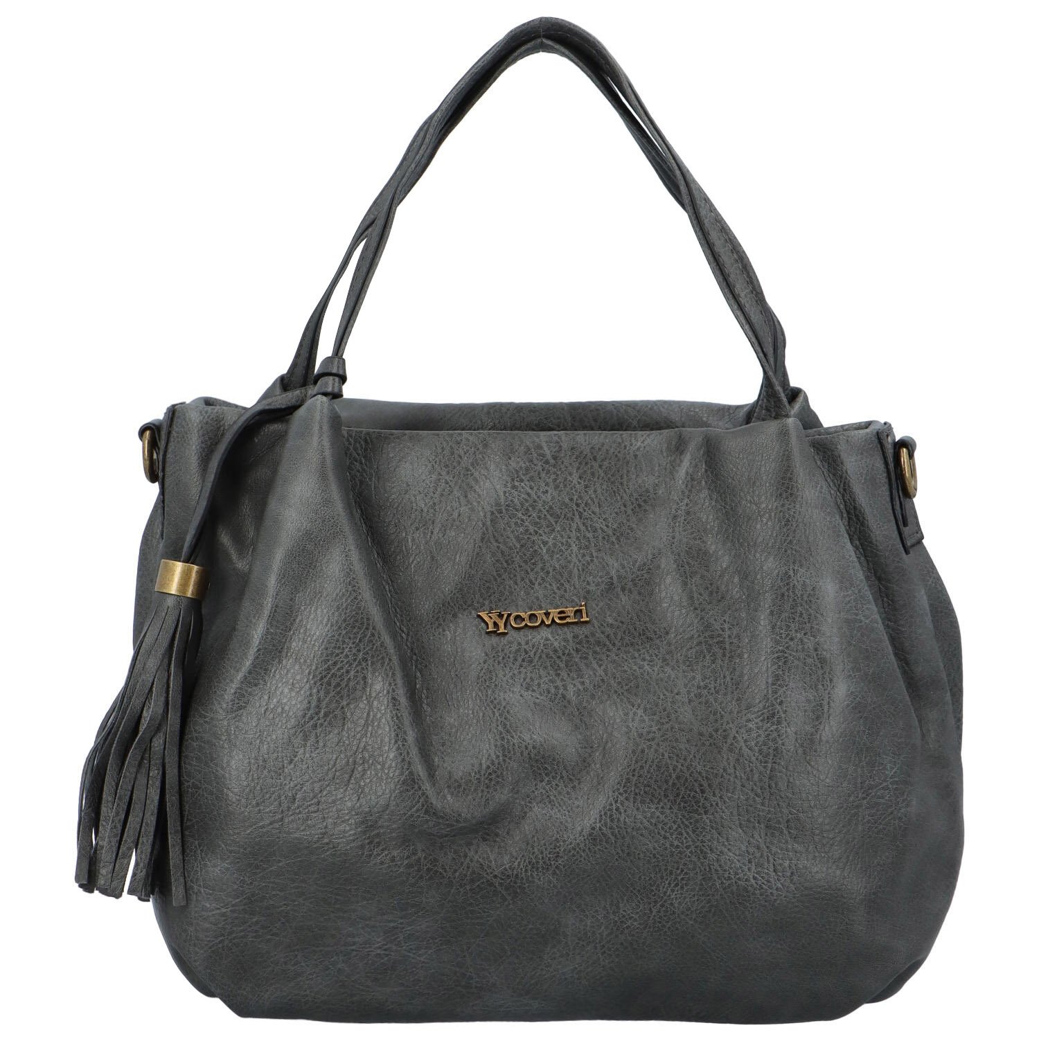 Dámská kabelka na rameno šedá - Coveri Millewa