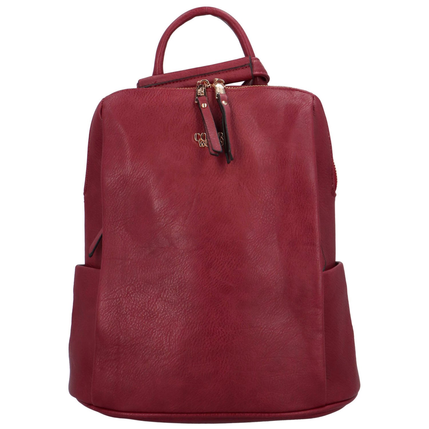 Dámský batoh kabelka vínový - Coveri Lusia