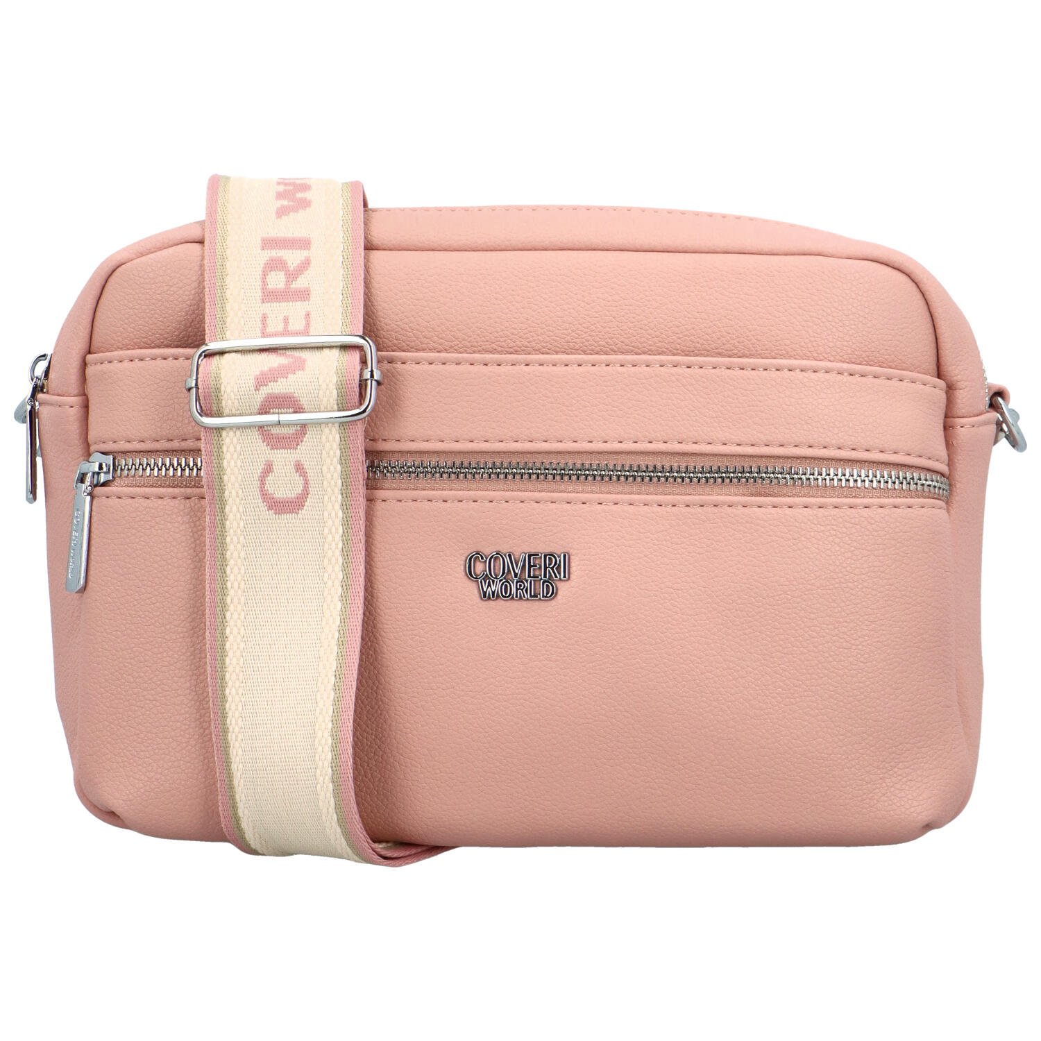 Dámská crossbody kabelka růžová - Coveri Maeve