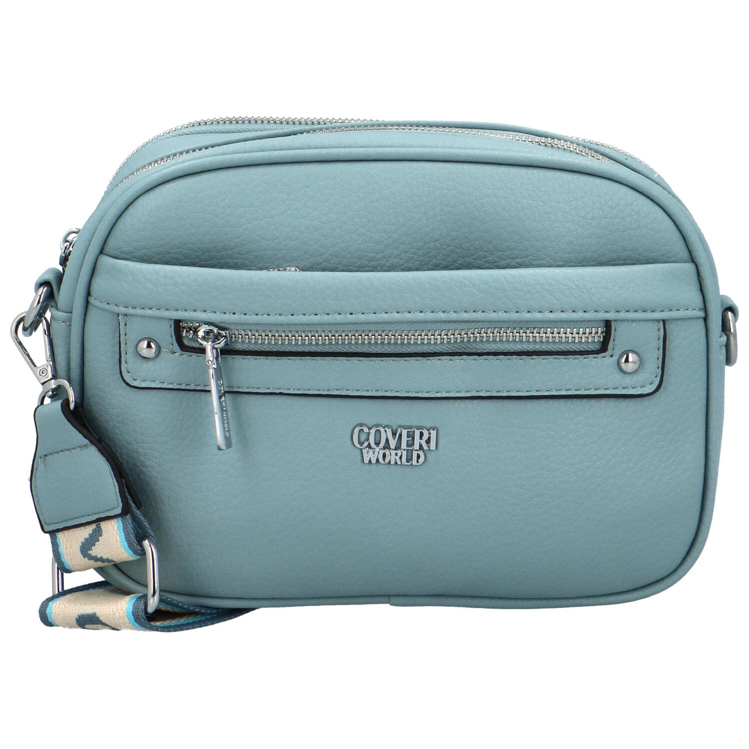 Dámská crossbody kabelka světle modrá - Coveri Evelyn