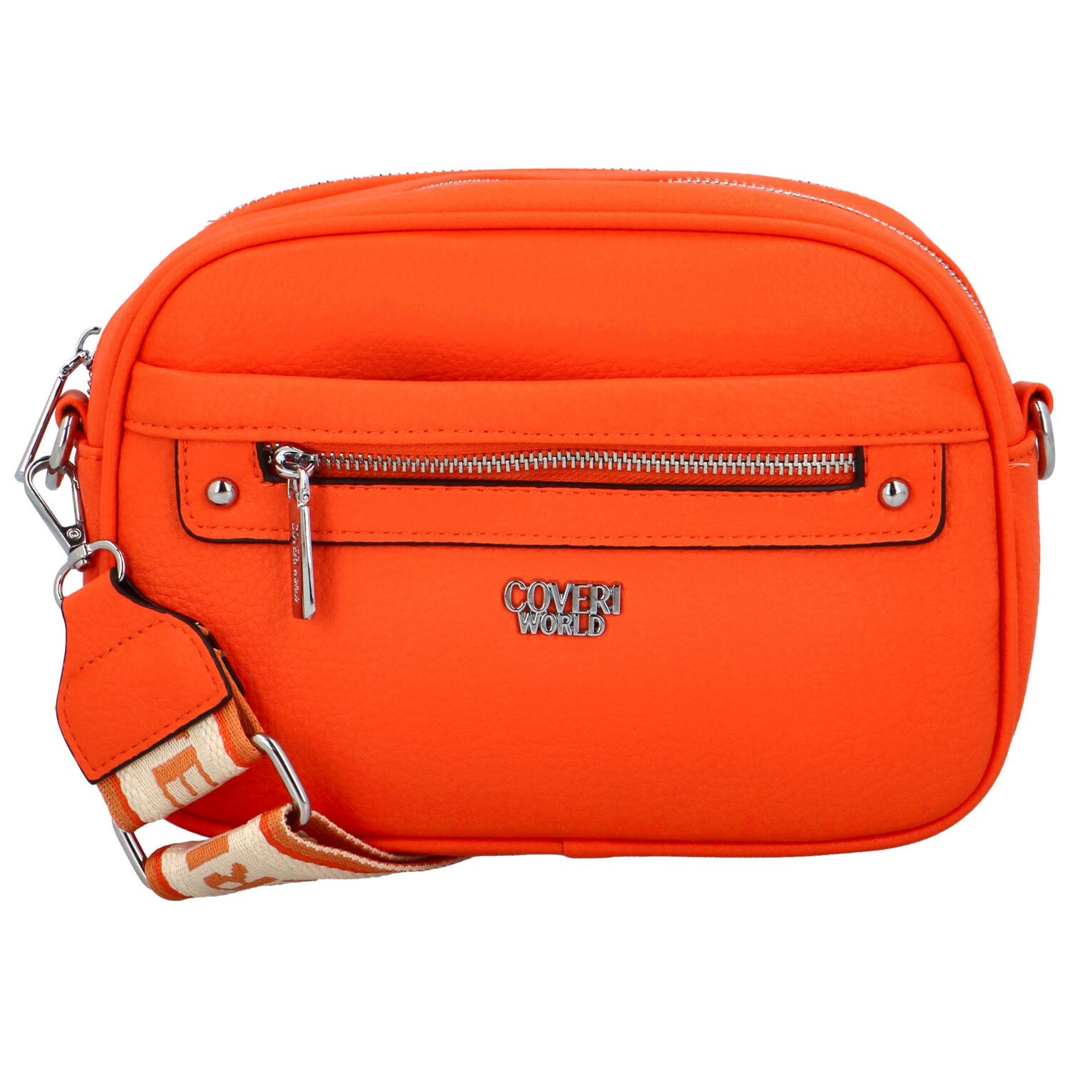 Dámská crossbody kabelka oranžová - Coveri Evelyn