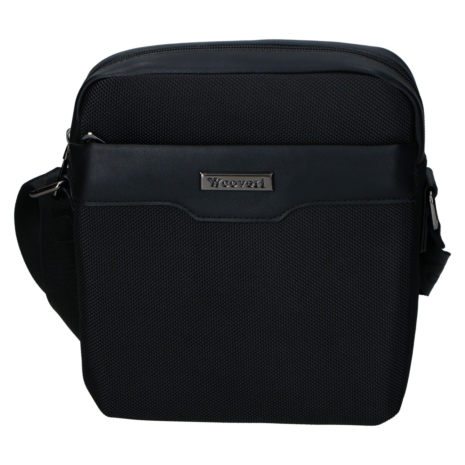 Pánská crossbody taška černá - Coveri Nadim