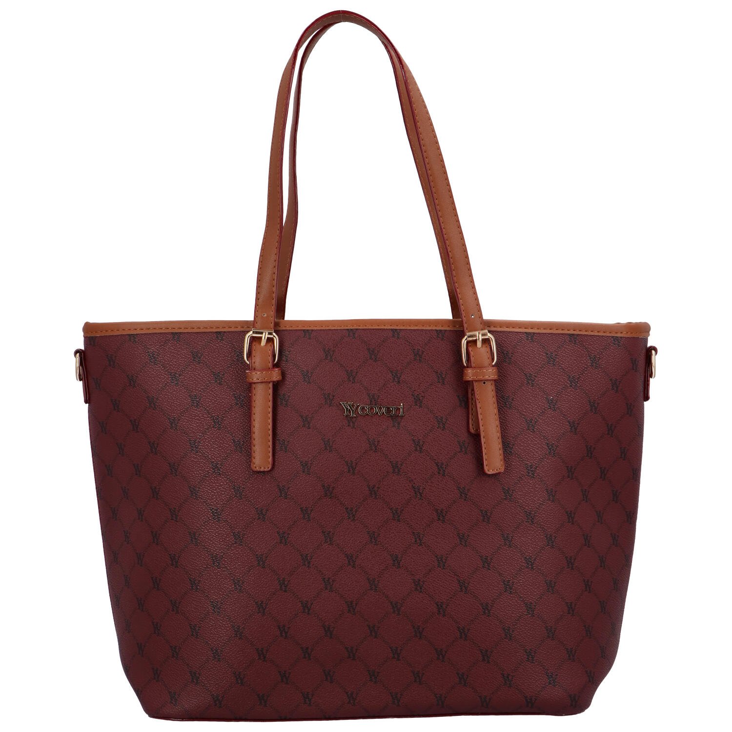 Dámská kabelka na rameno vínová - Coveri Ofelia