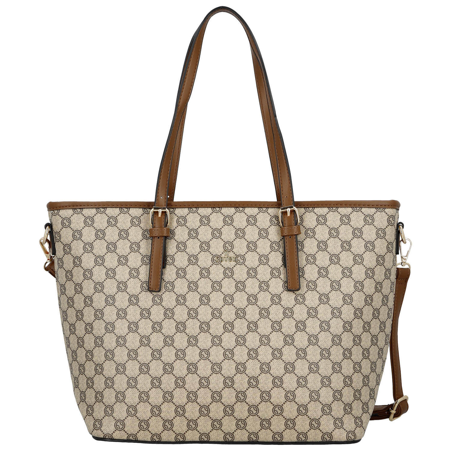 Dámská kabelka přes rameno hnědá - Coveri Alma