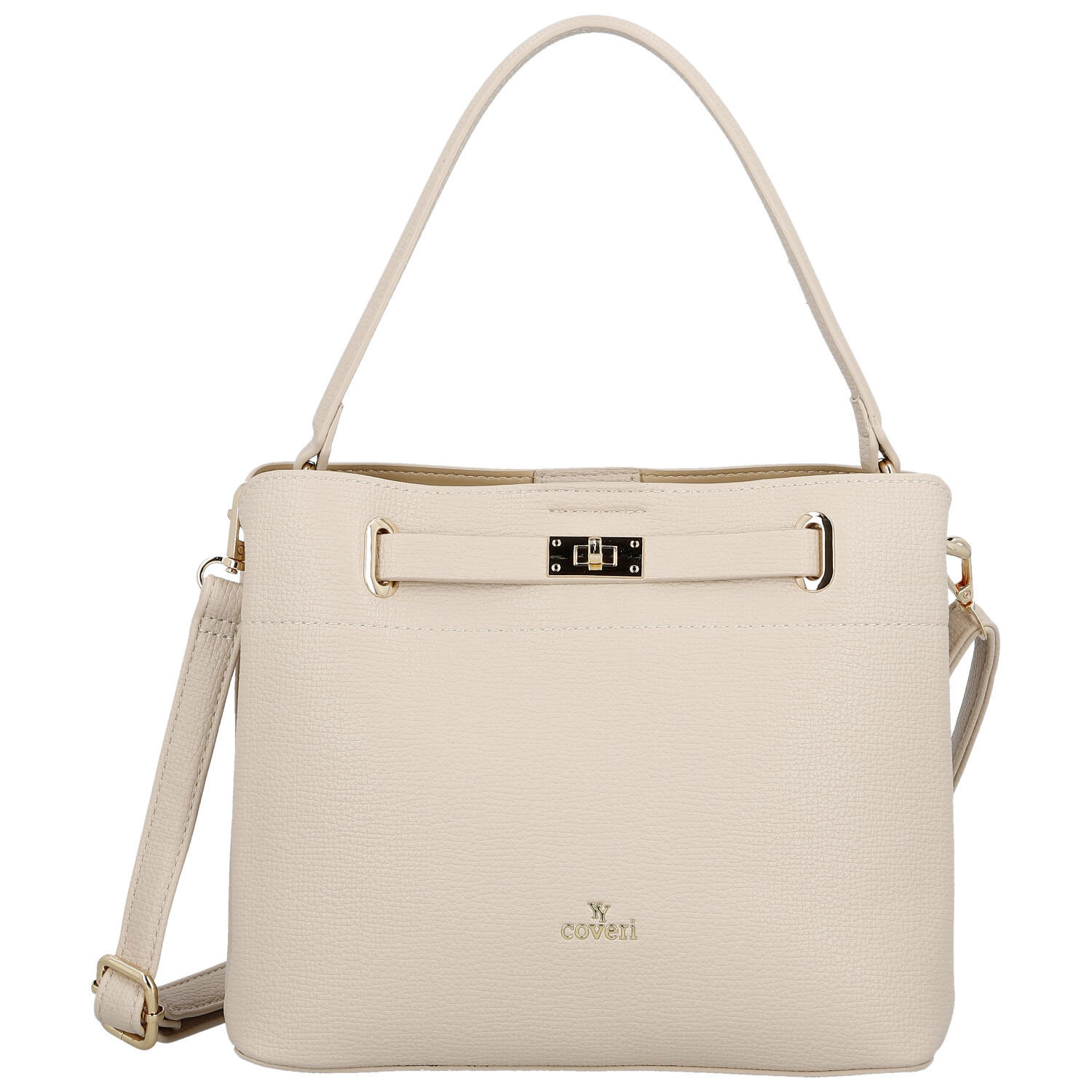 Dámská kabelka do ruky béžová - Coveri Asiri