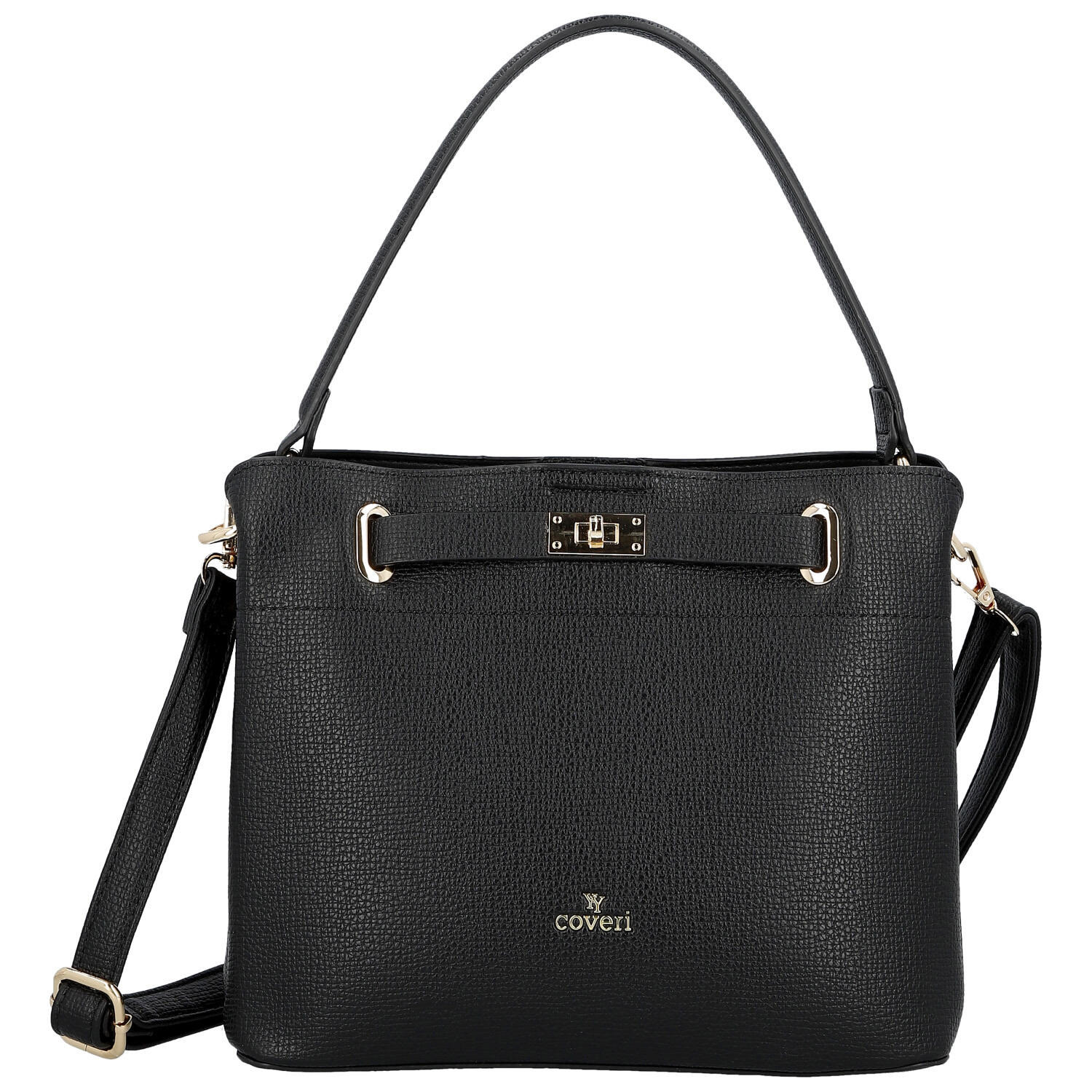 Dámská kabelka do ruky černá - Coveri Asiri