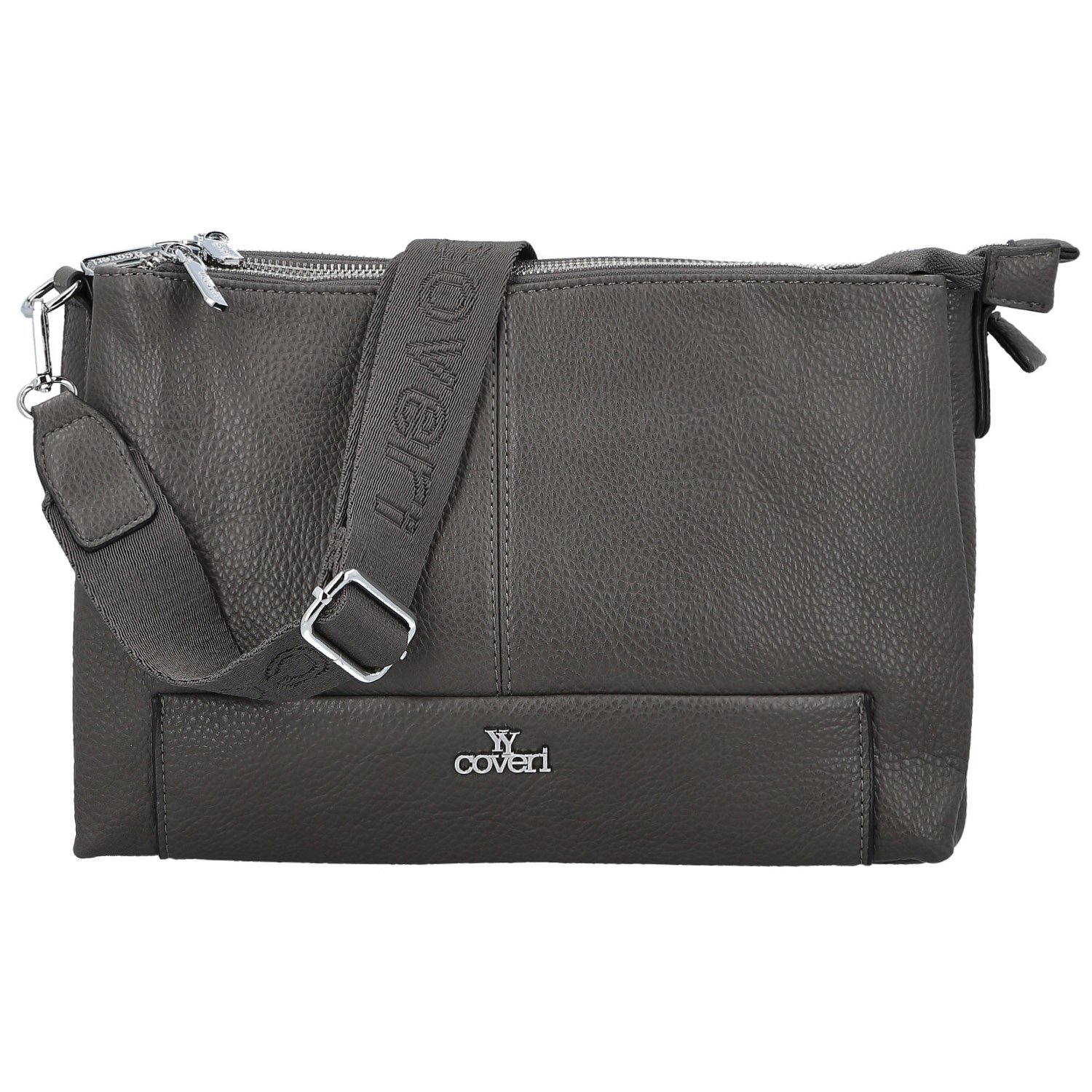 Dámská crossbody kabelka tmavě šedá - Coveri Petri