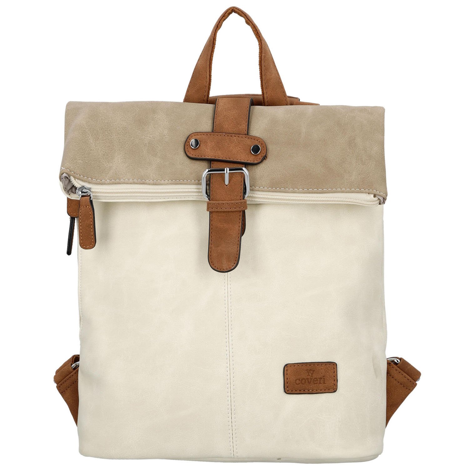 Dámský kabelko/batoh krémový - Coveri Ebba