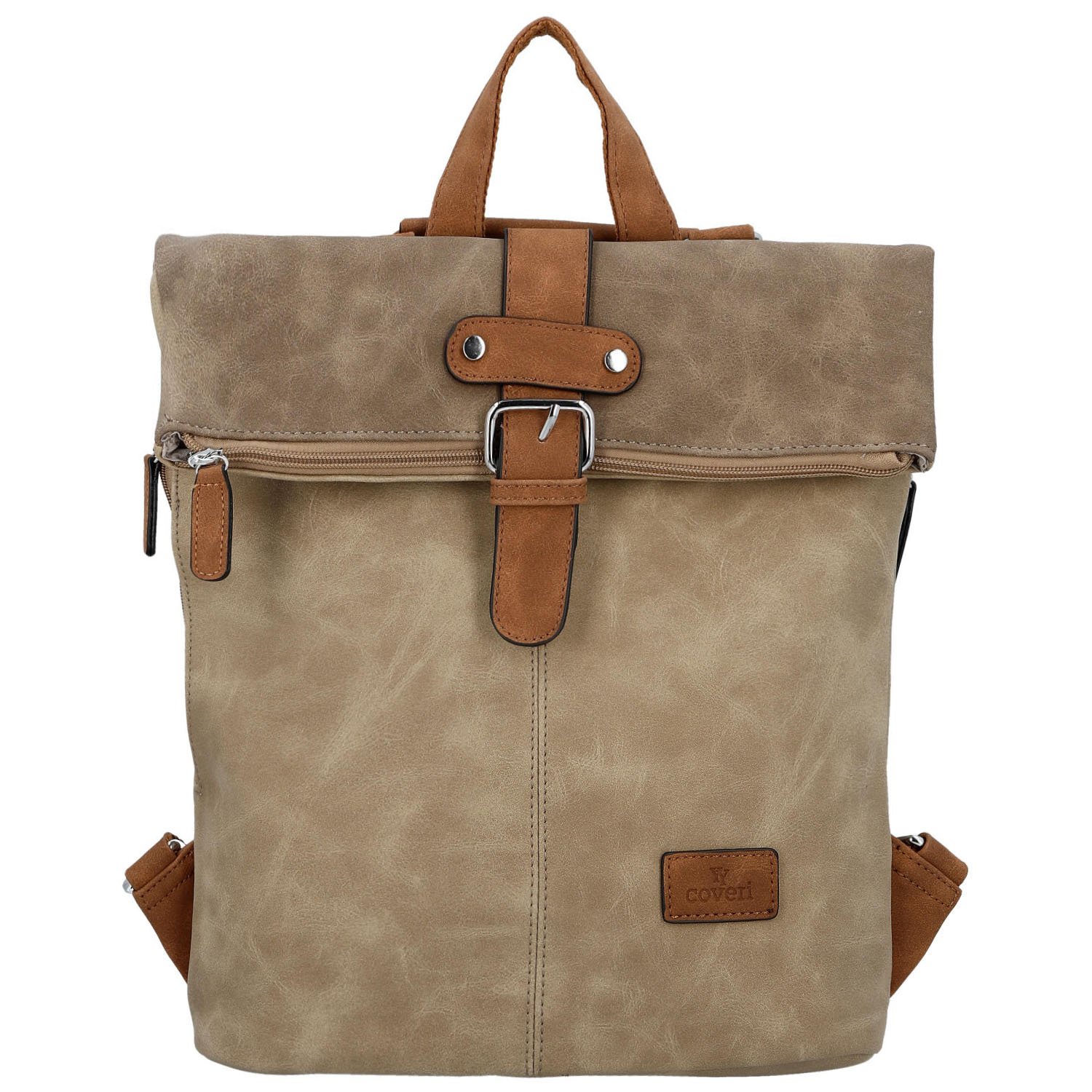 Dámský kabelko/batoh béžový - Coveri Ebba