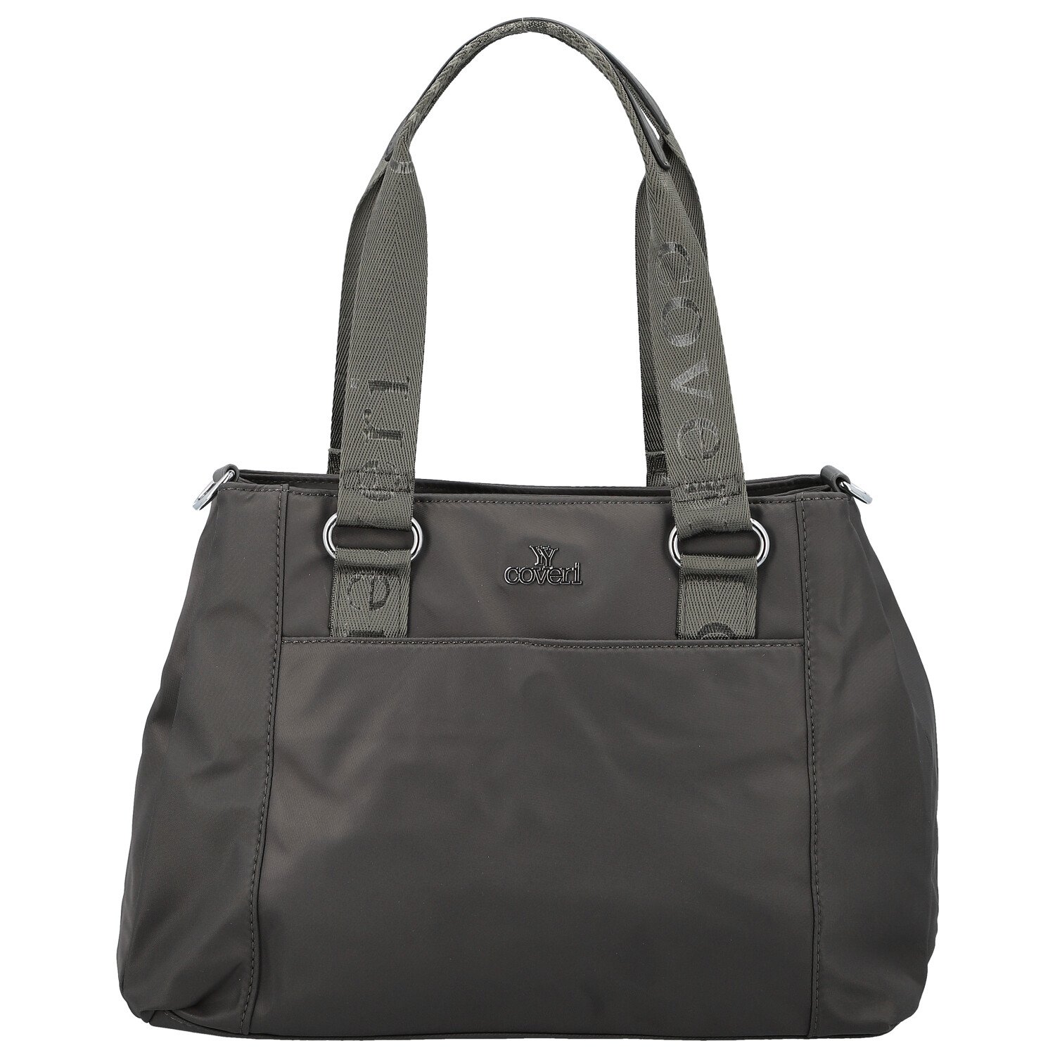 Dámská kabelka do ruky tmavě šedá - Coveri Fabricie
