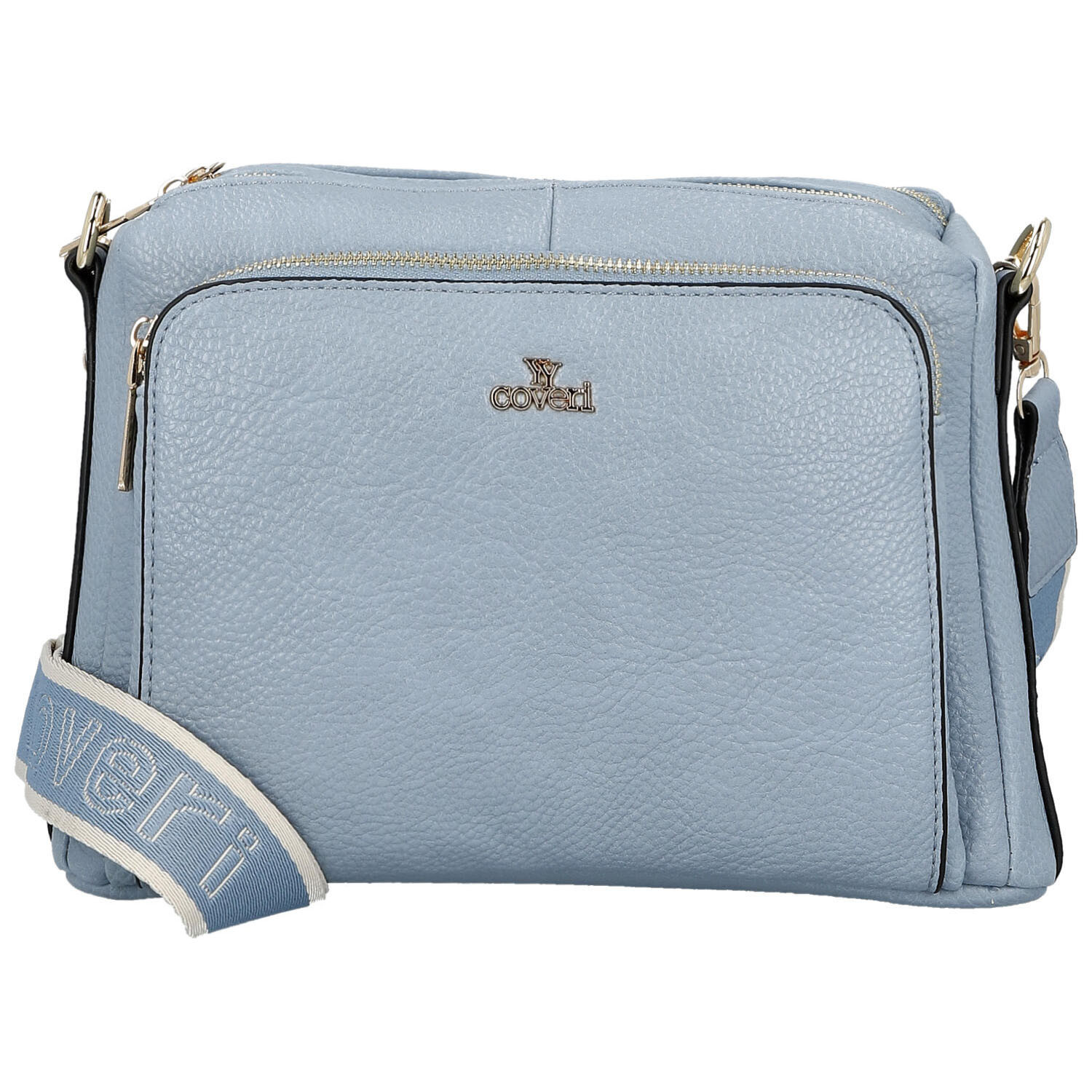 Dámská crossbody kabelka světle modrá - Coveri Vangeli