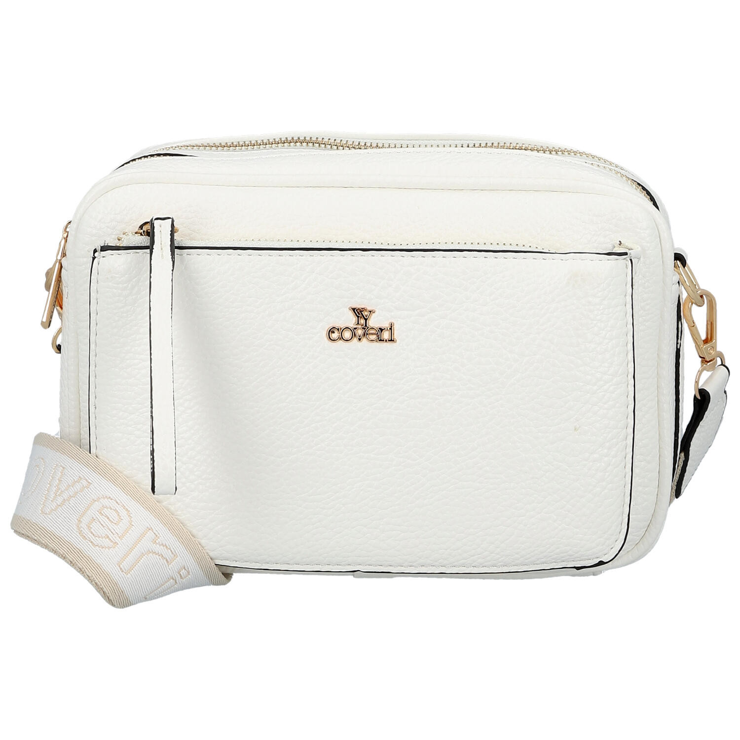 Dámská crossbody kabelka bílá - Coveri Flori