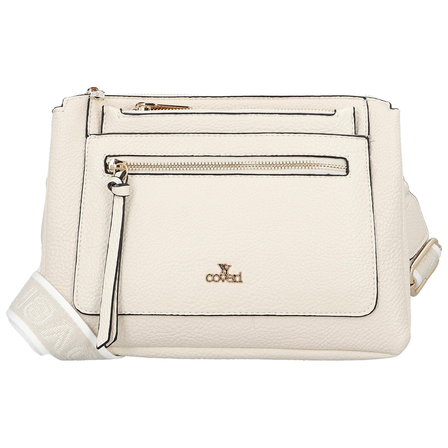 Dámská crossbody kabelka krémová - Coveri Kloe