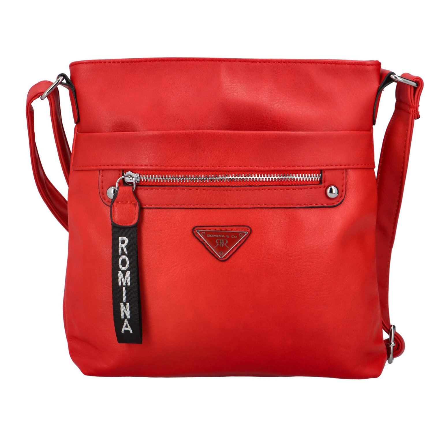 Dámská crossbody kabelka červená - Romina Ronina