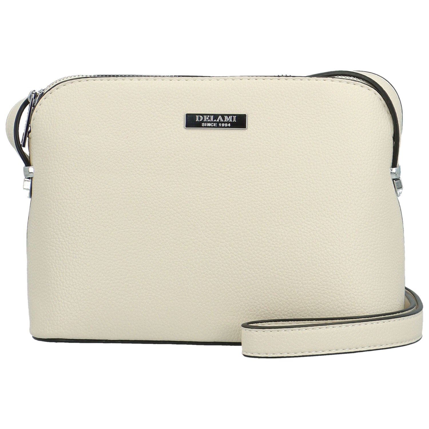 Dámská crossbody kabelka krémová - Delami Glamore