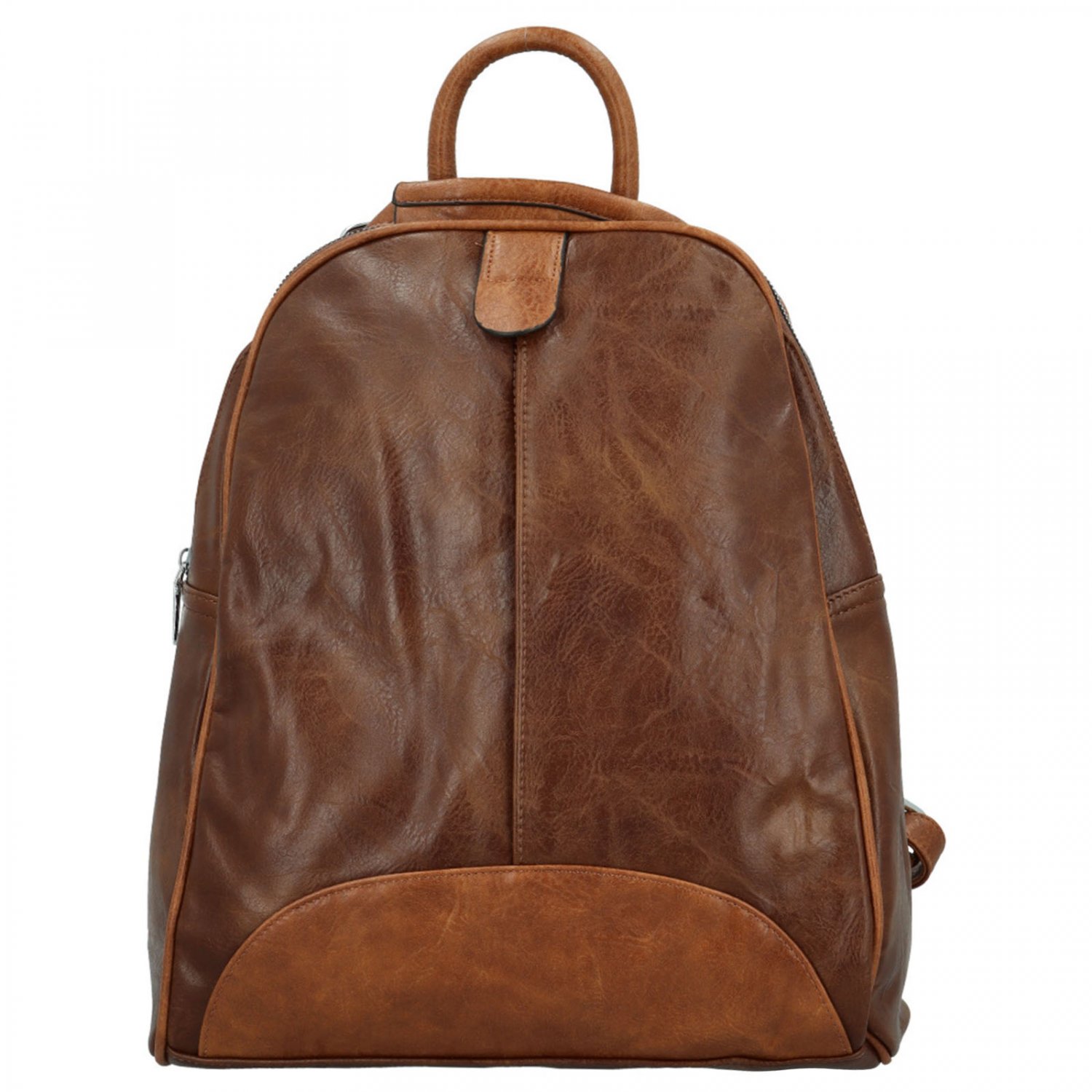 Dámský kabelko/batůžek hnědý - Paolo bags Matti