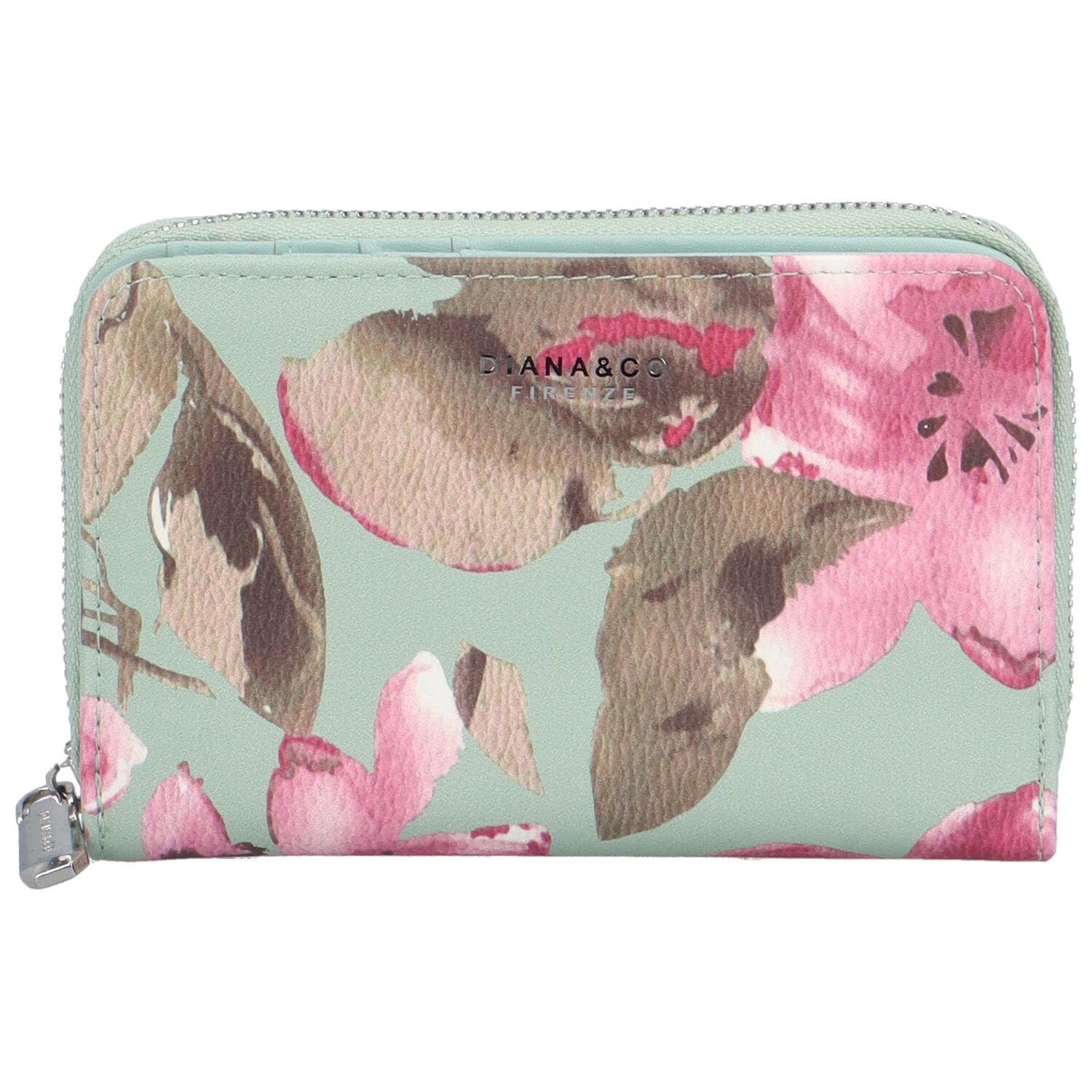 Dámská peněženka bledě zelená - DIANA & CO Beeras