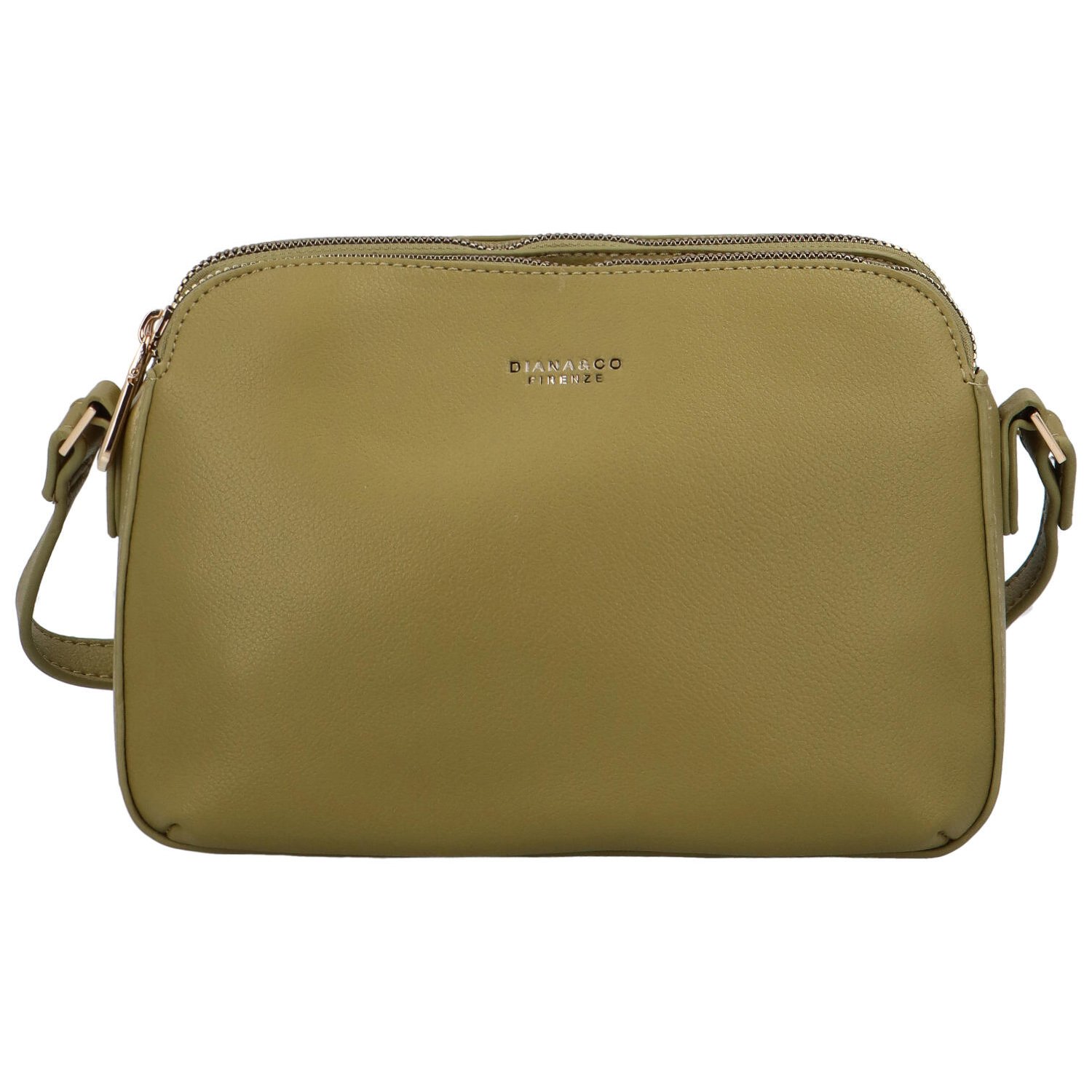 Dámská crossbody kabelka zelená - DIANA & CO Nicolle