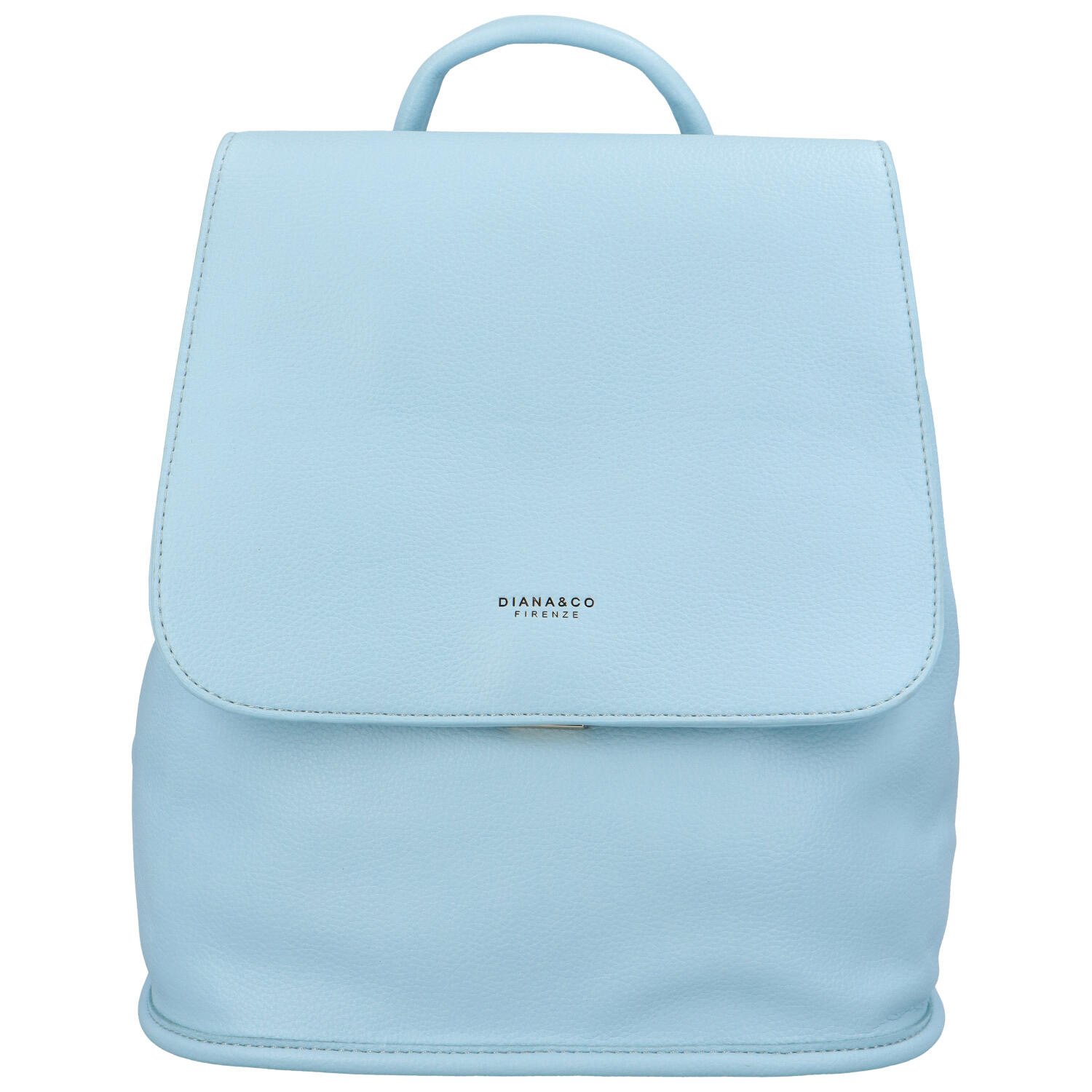 Dámský městský batoh nebesky modrý - DIANA & CO Resived