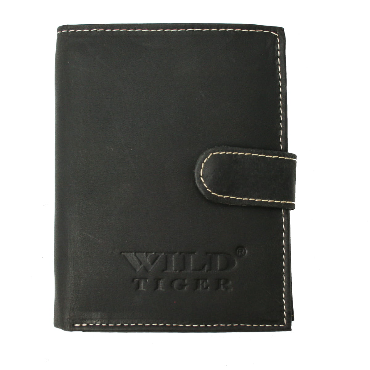 Pánská kožená peněženka černá - WILD Homer