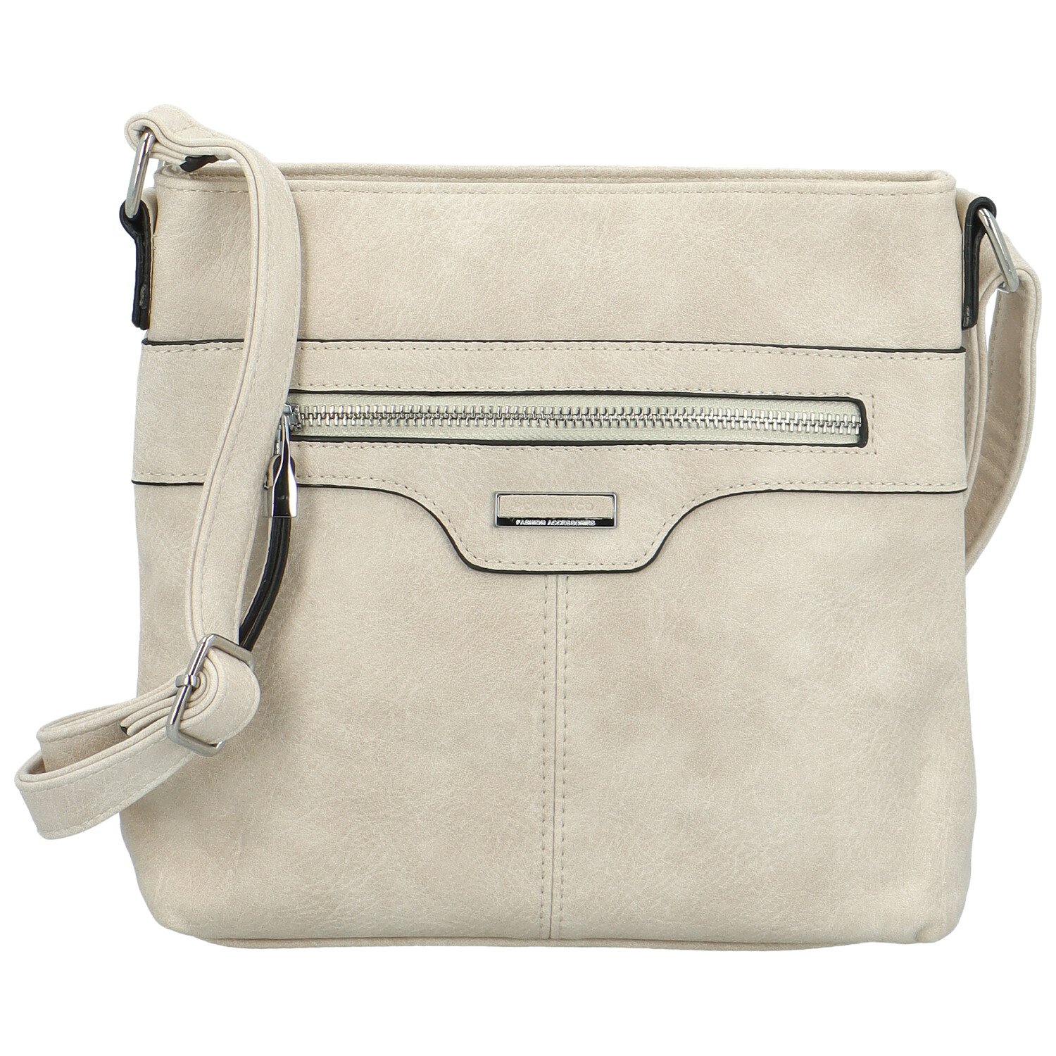 Dámská crossbody kabelka krémová - Romina & Co Bags Poala