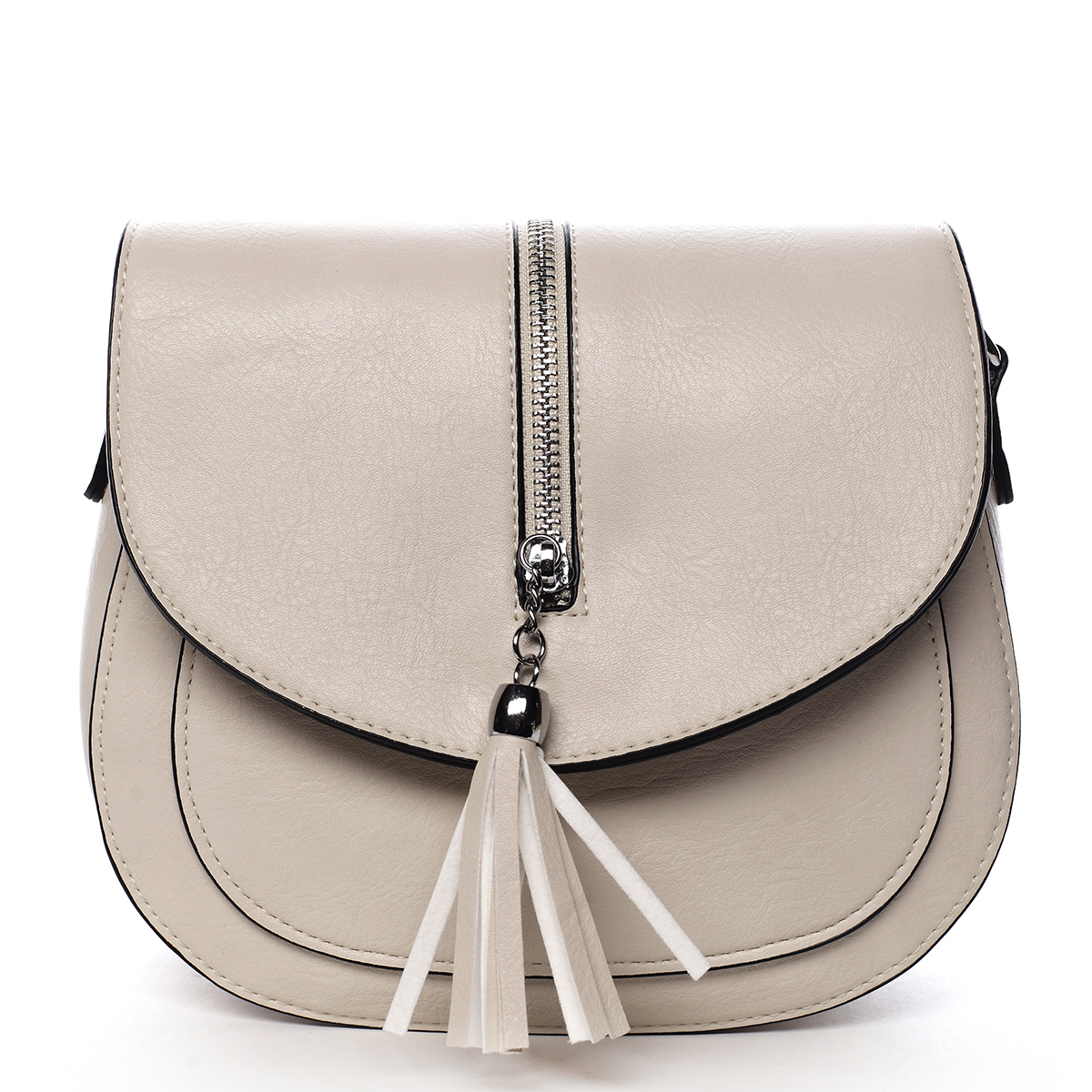 Dámská crossbody kabelka béžová - Romina & Co Bags Vaia