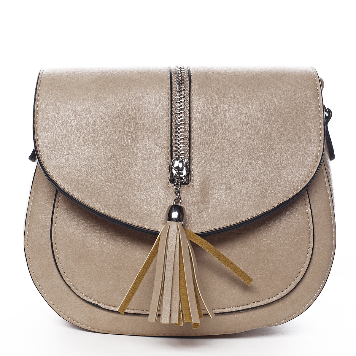 Dámská crossbody kabelka béžová - Romina & Co Bags Vaia