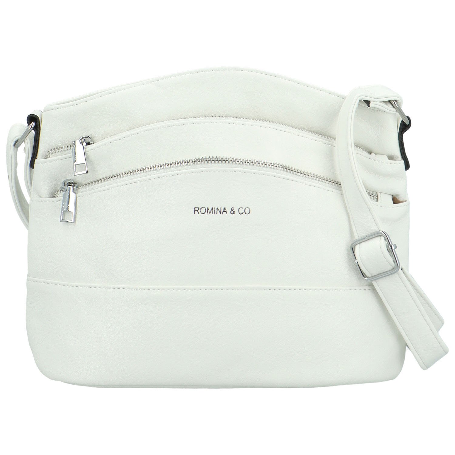 Dámská crossbody kabelka bílá - Romina & Co Bags Nerys