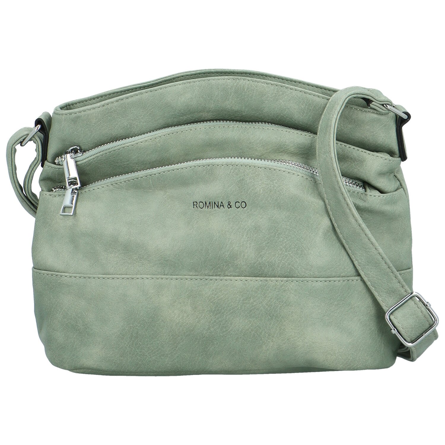 Dámská crossbody kabelka modrozelená - Romina & Co Bags Nerys