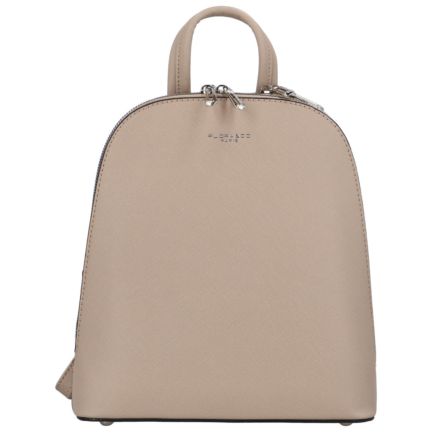 Dámský moderní batůžek tmavě béžový - FLORA&CO Eliane