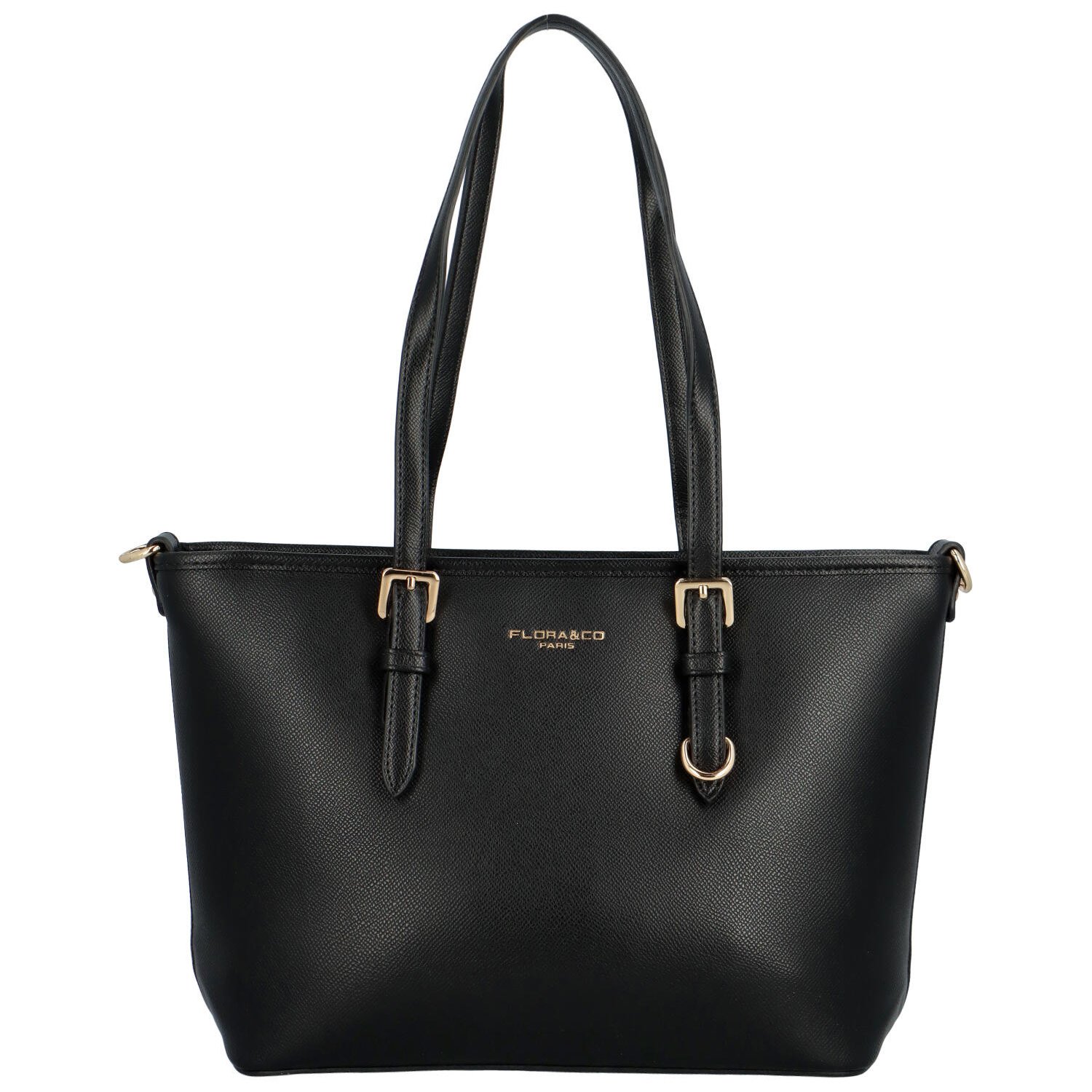 Dámská elegantní kabelka přes rameno černá - FLORA&CO Elmary    