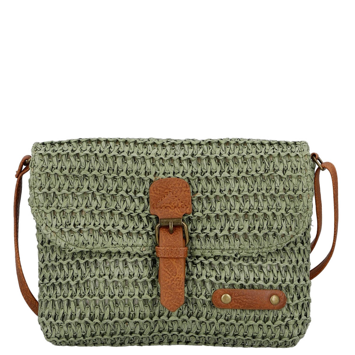 Dámská crossbody kabelka zelená - Firenze Sina