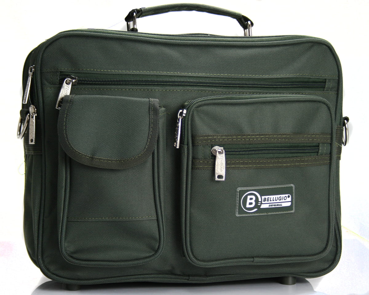 Pánská taška přes rameno khaki - Bellugio F631