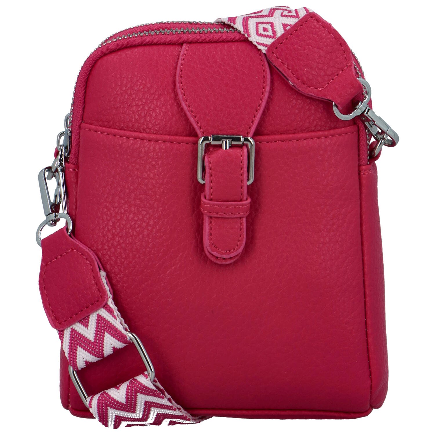 Dámská crossbody kabelka fuchsiová - MaxFly Angélica